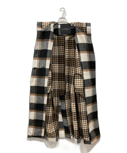 JOHN RICHMOND（ジョンリッチモンド）JOHN RICHMOND (ジョンリッチモンド) フーデッドコート ベージュ サイズ:42の古着・服飾アイテム