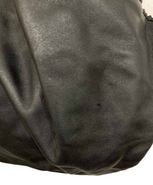 LOEWE（ロエベ）LOEWE (ロエベ) レザーハンドバッグ ブラックの古着・服飾アイテム