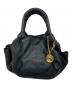 LOEWE（ロエベ）の古着「レザーハンドバッグ」｜ブラック
