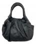 LOEWE (ロエベ) レザーハンドバッグ ブラック：40000円