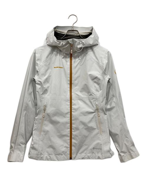 MAMMUT（マムート）MAMMUT (マムート) マウンテンパーカー ホワイト サイズ:Sの古着・服飾アイテム