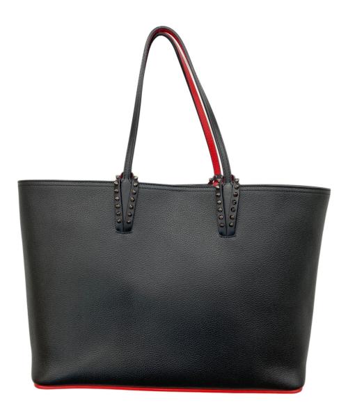 Christian Louboutin（クリスチャン・ルブタン）Christian Louboutin (クリスチャン・ルブタン) スタッズトートバッグ ブラックの古着・服飾アイテム