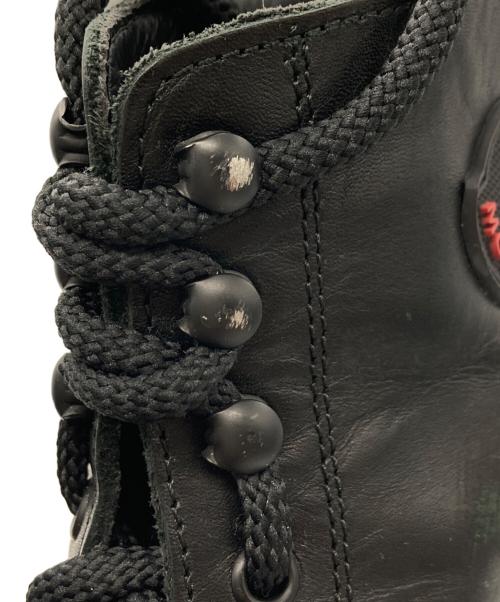 MONCLER（モンクレール）MONCLER (モンクレール) レースアップブーツ ブラック サイズ:42の古着・服飾アイテム