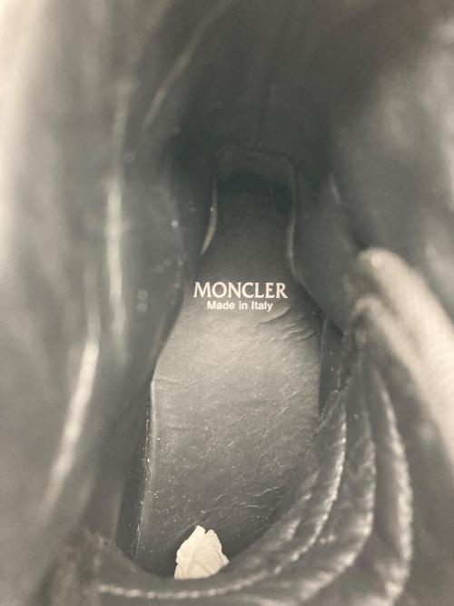 MONCLER（モンクレール）MONCLER (モンクレール) レースアップブーツ ブラック サイズ:42の古着・服飾アイテム