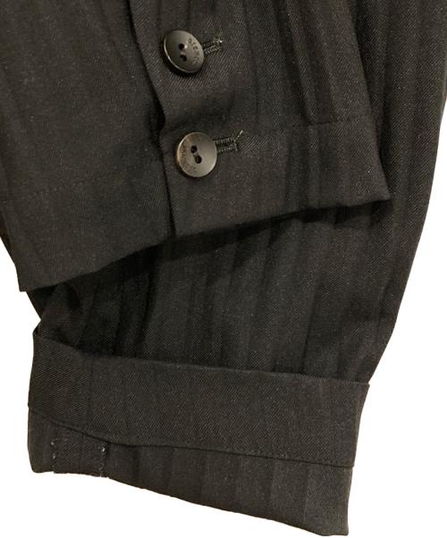 BISHOOL（ビシュール）BISHOOL (ビシュール) バンドカラーシャツコート ブラック サイズ:Fの古着・服飾アイテム