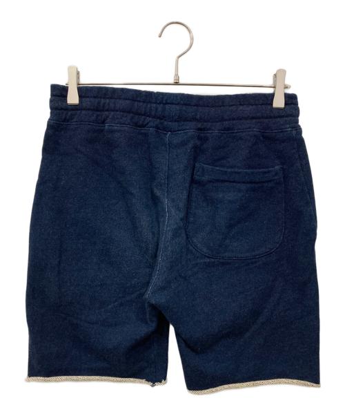 SOPHNET.（ソフネット）SOPHNET. (ソフネット) FRUIT OF THE LOOM (フルーツオブザルーム) スウェットショートパンツ インディゴ サイズ:Mの古着・服飾アイテム