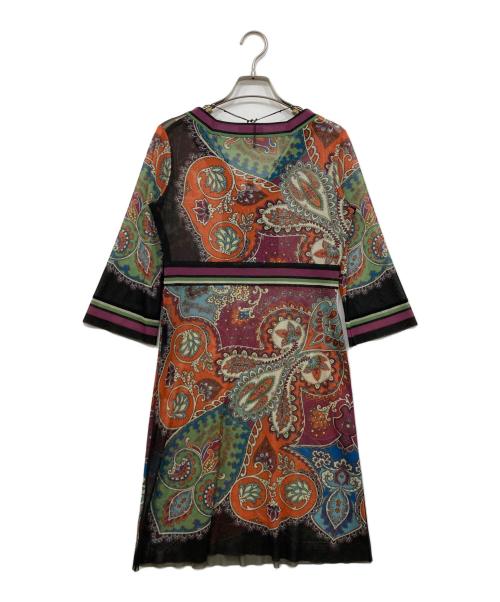 VIVIENNE TAM（ヴィヴィアンタム）VIVIENNE TAM (ヴィヴィアンタム) ペイズリー柄ワンピース マルチカラーの古着・服飾アイテム