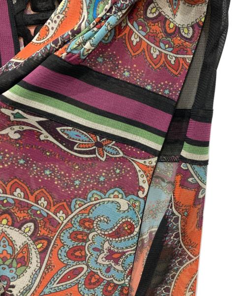 VIVIENNE TAM（ヴィヴィアンタム）VIVIENNE TAM (ヴィヴィアンタム) ペイズリー柄ワンピース マルチカラーの古着・服飾アイテム