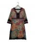 VIVIENNE TAM（ヴィヴィアンタム）の古着「ペイズリー柄ワンピース」｜マルチカラー