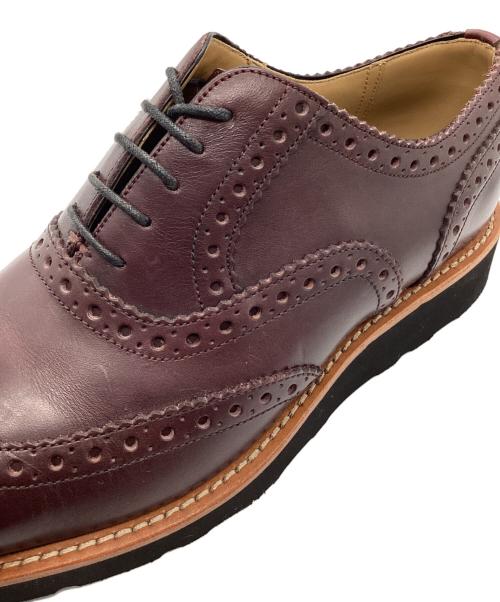 BALLY（バリー）BALLY (バリー) ウイングチップドレスシューズ ボルドー サイズ: 6 1/2の古着・服飾アイテム
