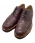 BALLY（バリー）の古着「ウイングチップドレスシューズ」｜ボルドー