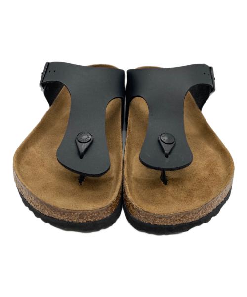 BIRKENSTOCK（ビルケンシュトック）BIRKENSTOCK (ビルケンシュトック) Gizeh ブラック×ブラウン サイズ:26㎝の古着・服飾アイテム