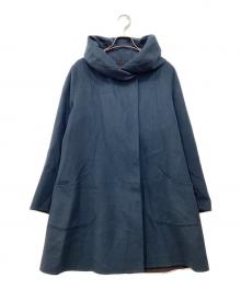 undici nove（ウンディッチ・ノーベ）の古着「ウール混コート」｜ブルー