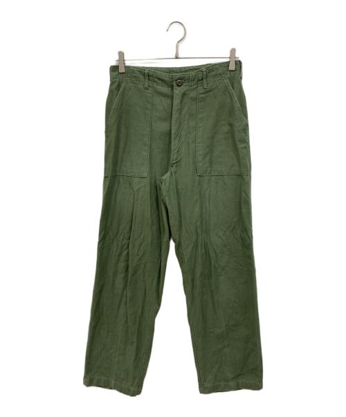US ARMY（ユーエスアーミー）US ARMY (ユーエスアーミー) ベイカーパンツ グリーン サイズ:32×31の古着・服飾アイテム