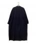 LE GLAZIK (ル グラジック) ブザムシャツワンピース ネイビー サイズ:36 未使用品：7000円