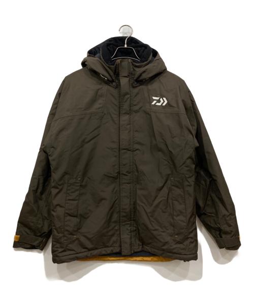 DAIWA（ダイワ）DAIWA (ダイワ) レインマックス ハイロフト ウィンタースーツ オレンジ×ブラウン サイズ:Lの古着・服飾アイテム