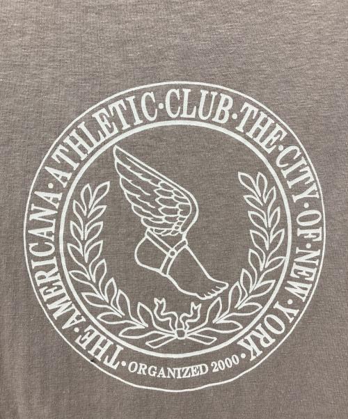 L'appartement（アパルトモン）L'appartement (アパルトモン) プリントTシャツ ベージュ サイズ:不明の古着・服飾アイテム