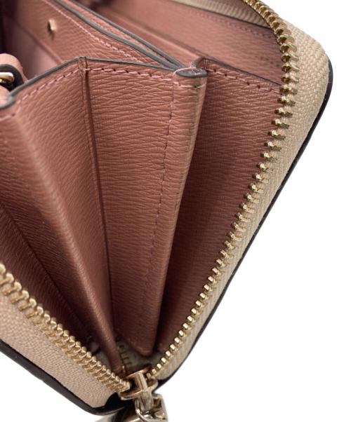 Kate Spade（ケイトスペード）Kate Spade (ケイトスペード) 長財布 ブラック×ベージュの古着・服飾アイテム