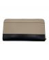 Kate Spade (ケイトスペード) 長財布 ブラック×ベージュ：10000円