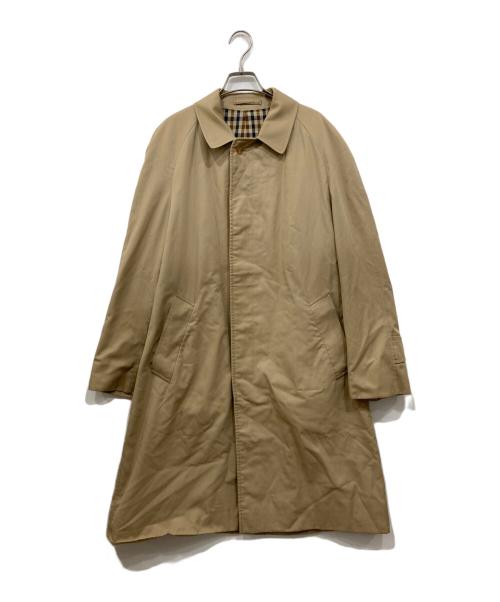 Aquascutum（アクアスキュータム）Aquascutum (アクアスキュータム) ステンカラーコート ベージュ サイズ:表記無しの古着・服飾アイテム