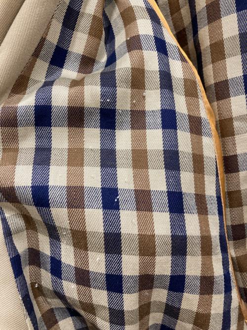 Aquascutum（アクアスキュータム）Aquascutum (アクアスキュータム) ステンカラーコート ベージュ サイズ:表記無しの古着・服飾アイテム