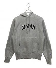 Champion（チャンピオン）の古着「リバースウィーブパーカー」｜グレー