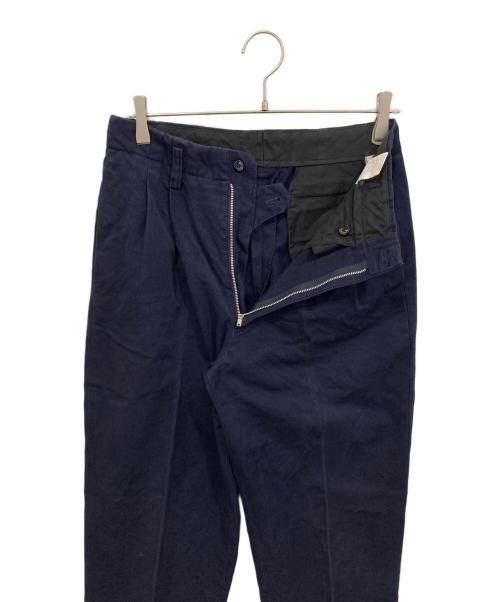 COMME des GARCONS HOMME（コムデギャルソン オム）COMME des GARCONS HOMME (コムデギャルソン オム) コットンタックパンツ ネイビー サイズ:Sの古着・服飾アイテム