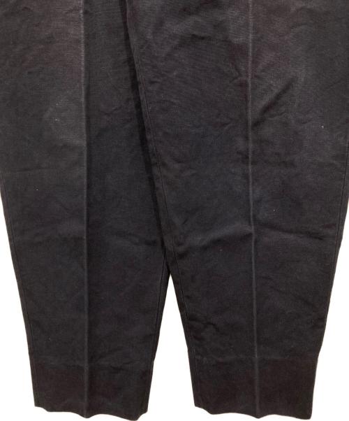 COMME des GARCONS HOMME（コムデギャルソン オム）COMME des GARCONS HOMME (コムデギャルソン オム) コットンタックパンツ ネイビー サイズ:Sの古着・服飾アイテム