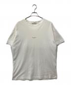 Acne studiosアクネ ストゥディオズ）の古着「オーバーサイズロゴTシャツ」｜ホワイト