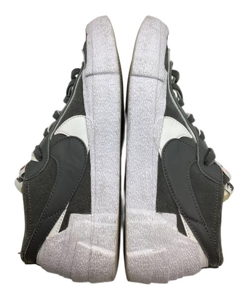 NIKE（ナイキ）NIKE (ナイキ) sacai (サカイ) ローカットスニーカー グレー サイズ:28ｃｍの古着・服飾アイテム