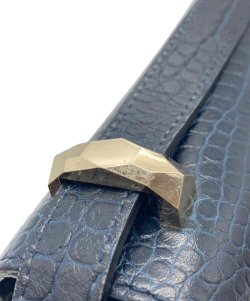 A.P.C.（アーペーセー）A.P.C. (アーペーセー) ハーフムーンバッグショルダーバッグ ネイビーの古着・服飾アイテム