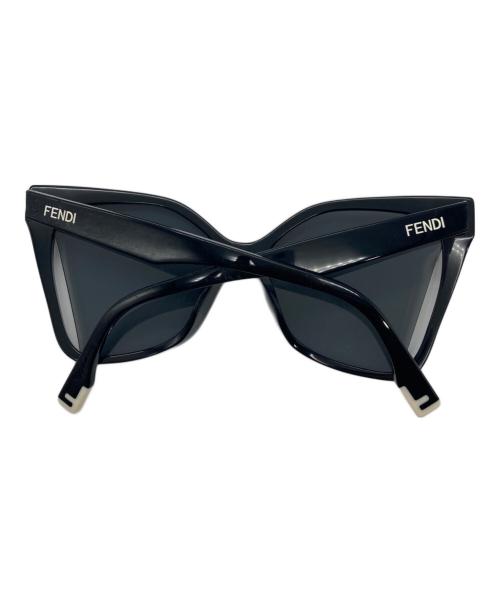 FENDI（フェンディ）FENDI (フェンディ) バタフライサングラス ブラック サイズ:55□16 145の古着・服飾アイテム