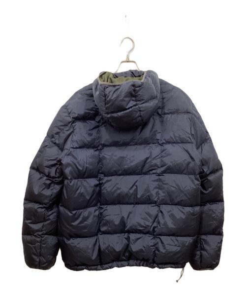 Eddie Bauer（エディーバウアー）Eddie Bauer (エディーバウアー) リバーシブルダウンジャケット ネイビー サイズ:Lの古着・服飾アイテム