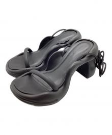 CHARLES & KEITH（チャールズアンドキース）の古着「レイラレースアップサンダル」｜ブラック