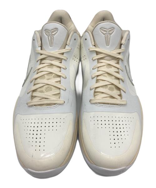 NIKE（ナイキ）NIKE (ナイキ) OFFWHITE (オフホワイト) Zoom Kobe 5 Sty Custom アイボリー サイズ:32㎝の古着・服飾アイテム