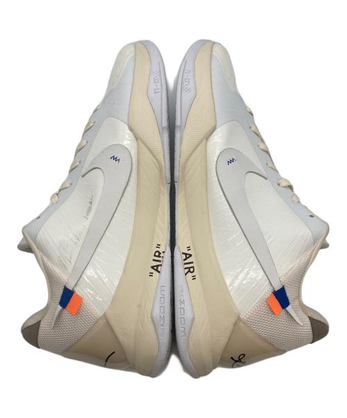 NIKE（ナイキ）NIKE (ナイキ) OFFWHITE (オフホワイト) Zoom Kobe 5 Sty Custom アイボリー サイズ:32㎝の古着・服飾アイテム