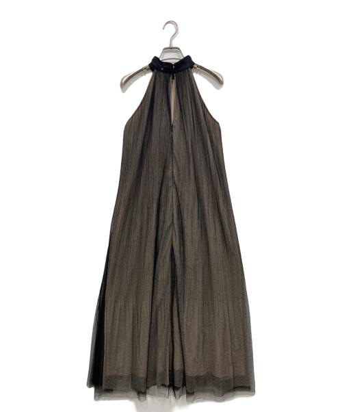 HER LIP TO（ハーリップトゥ）HER LIP TO (ハーリップトゥ) ノースリーブワンピース ブラック サイズ:Freeの古着・服飾アイテム