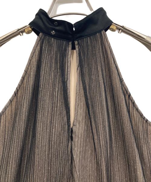 HER LIP TO（ハーリップトゥ）HER LIP TO (ハーリップトゥ) ノースリーブワンピース ブラック サイズ:Freeの古着・服飾アイテム