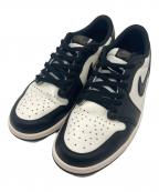 NIKEナイキ）の古着「ローカットスニーカー」｜ブラック×ホワイト