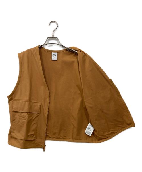 NIKE（ナイキ）NIKE (ナイキ) LSE CRGO ベスト ブラウン サイズ:Lの古着・服飾アイテム
