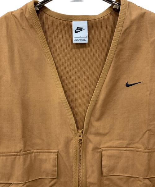 NIKE（ナイキ）NIKE (ナイキ) LSE CRGO ベスト ブラウン サイズ:Lの古着・服飾アイテム