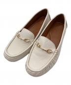 COACHコーチ）の古着「ローファー/FG4581」｜アイボリー