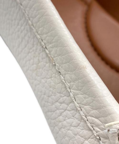 COACH（コーチ）COACH (コーチ) ローファー/	FG4581 アイボリー サイズ:SIZE　5.5の古着・服飾アイテム