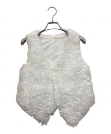 Bibiy.（ビビィ）の古着「ジップベスト」｜ホワイト