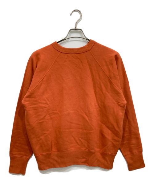 WAREHOUSE（ウエアハウス）WAREHOUSE (ウエアハウス) PEANUTS (ピーナッツ) プリントスウェット オレンジ サイズ:Mの古着・服飾アイテム