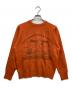 WAREHOUSE（ウエアハウス）の古着「プリントスウェット」｜オレンジ