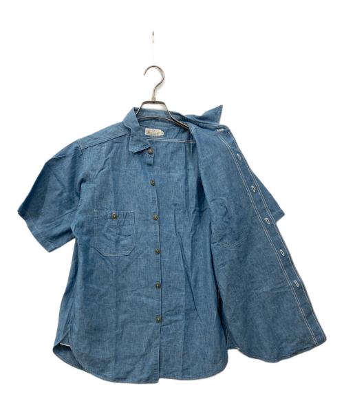 WAREHOUSE（ウエアハウス）WAREHOUSE (ウエアハウス) デニムワークシャツ インディゴ サイズ:38の古着・服飾アイテム