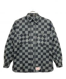 EVISU（エヴィス）の古着「デニムシャツ」｜グレー