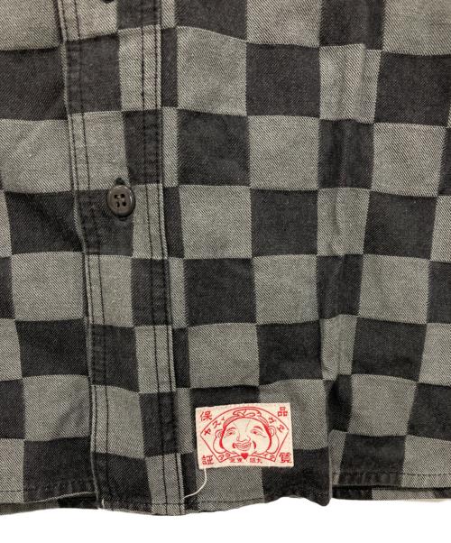 EVISU（エヴィス）EVISU (エヴィス) デニムシャツ グレー サイズ:36の古着・服飾アイテム