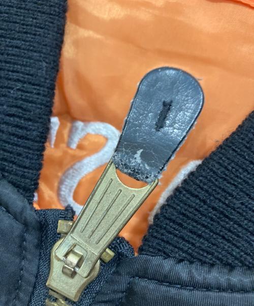 kadena air base（カデナ エア ベイス）kadena air base (カデナ エア ベイス) MA-1ジャケット ブラック サイズ:Mの古着・服飾アイテム